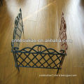 decorative plastic garden fence/firm and colorful plastic mesh fence